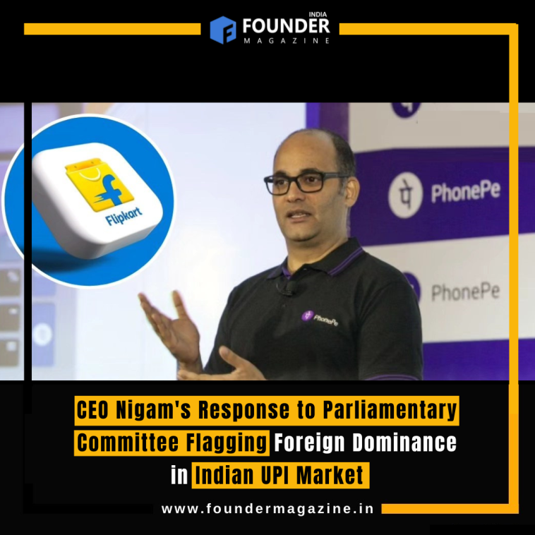 CEO Nigam's Response to Parliamentary Committee Flagging Foreign Dominance in Indian UPI Market