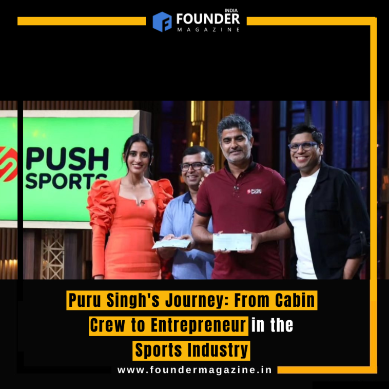 Puru Singh's Journey: From Cabin Crew to Entrepreneur in the Sports Industry