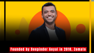 Founded by Deepinder Goyal in 2010, Zomato evolved from restaurant reviews to a leading food delivery platform in India.