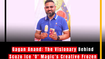 Gagan Anand: The Visionary Behind Scuzo Ice 'O' Magic's Creative Frozen Delights and Sweet Innovations