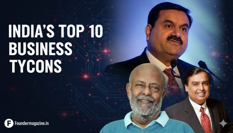 Top 10 business tycoons of india