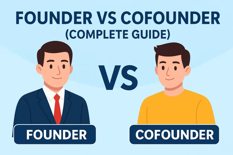 difference between founder and co founder